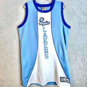 Vintage Los Angeles Lakers Hardwood Classic Majestic Jersey Large NBA Los Lakers